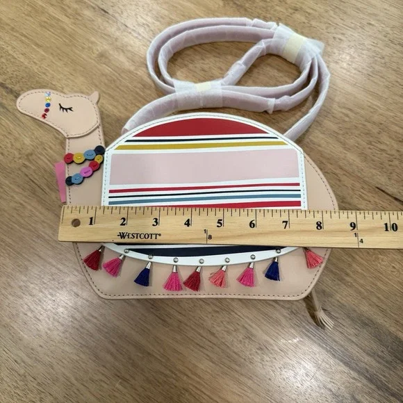 NWT KATE SPADE LEATHER CROSSBODY ICONIC CAMEL BAG WITH LONG STRAP COLLECTIBLE - Picture 4 of 16